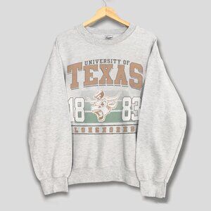 1883 Vintage Texas Longhorns Football Sweatshirt, University of Texas Shirt Tee